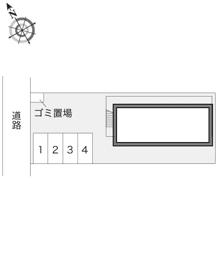 ★手数料０円★秦野市本町３丁目　月極駐車場（LP）